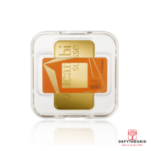 10 OZ GOLD BAR VALCAMBI Reverse product photo