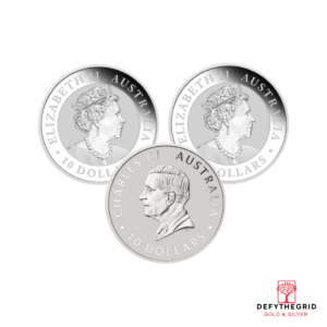 10 OZ AUSTRALIAN SILVER KOOKABURRA Reverse product photo