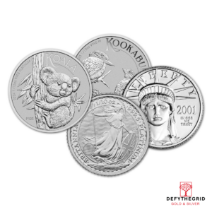 1/10 OZ .9995 PLATINUM COIN RANDOM TYPE Obverse product photo