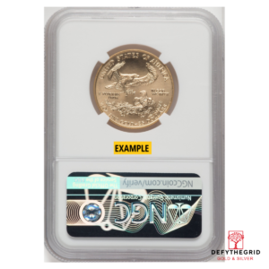 1/2 OZ AMERICAN GOLD EAGLE NGC MS69 Reverse product photo