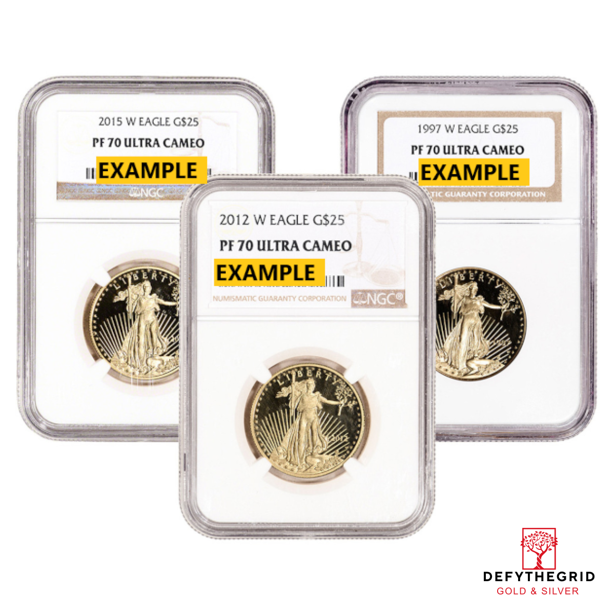 1/2 OZ AMERICAN GOLD EAGLE NGC70 PROOF Obverse product photo