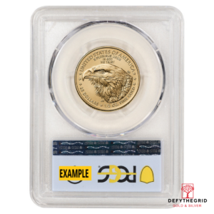 1/2 OZ AMERICAN GOLD EAGLE PCGS MS69 Reverse product photo