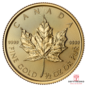 2026 1/2 OZ CANADIAN GOLD MAPLE LEAF Obverse product photo