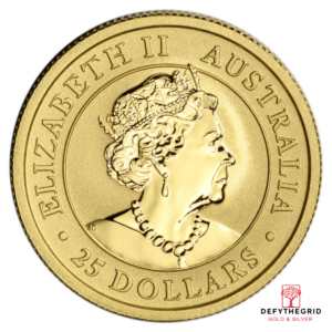 1/4 OZ GOLD AUSTRALIAN WILDLIFE Reverse product photo