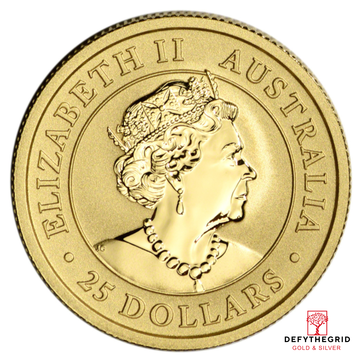 1/4 OZ GOLD AUSTRALIAN WILDLIFE Reverse product photo