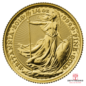 1/4 OZ GREAT BRITAIN GOLD BRITANNIA Obverse product photo
