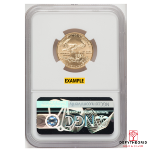 1/4 OZ AMERICAN GOLD EAGLE NGC MS69 Reverse product photo