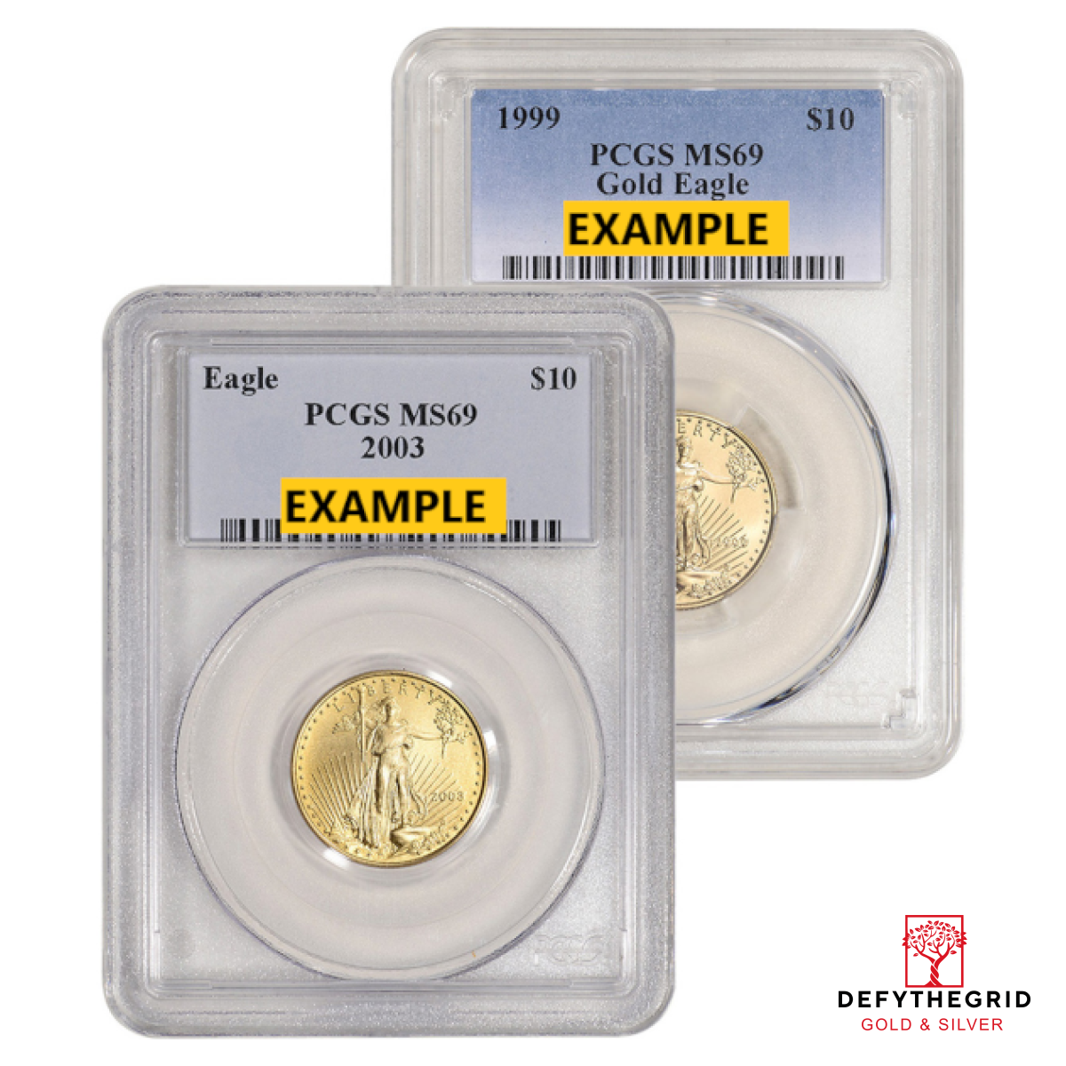 1/4 OZ AMERICAN GOLD EAGLE PCGS MS69 Obverse product photo