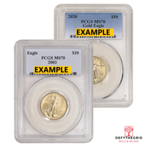 1/4 OZ AMERICAN GOLD EAGLE PCGS70 Obverse product photo