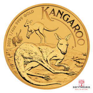 2025 1/4 OZ AUSTRALIAN GOLD KANGAROO Obverse product photo