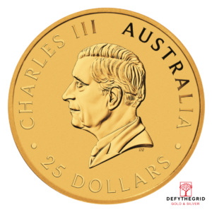 2025 1/4 OZ AUSTRALIAN GOLD KANGAROO Reverse product photo