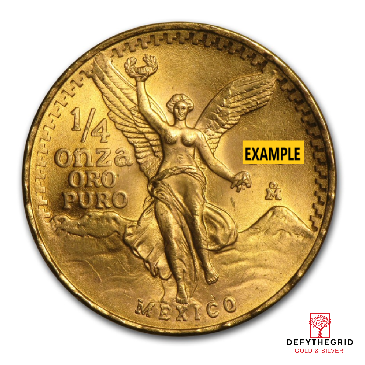 1/4 OZ MEXICAN GOLD ONZA / LIBERTAD Obverse product photo