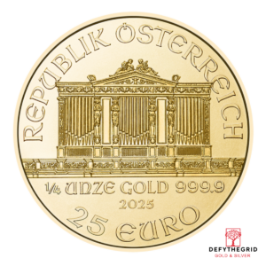 2025 1/4 OZ AUSTRIAN GOLD PHILHARMONIC Obverse product photo