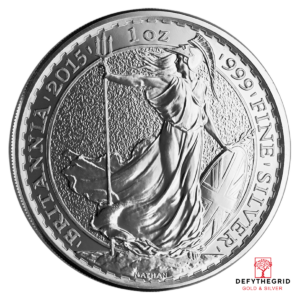 1 OZ GREAT BRITAIN SILVER BRITANNIA Obverse product photo