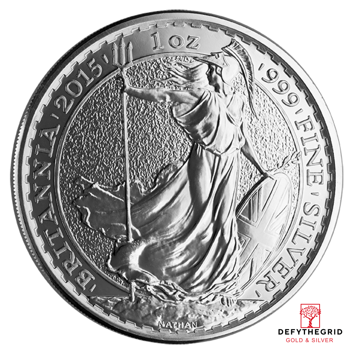 1 OZ GREAT BRITAIN SILVER BRITANNIA Obverse product photo