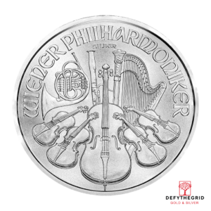 1 OZ AUSTRIAN SILVER PHILHARMONIC Obverse product photo