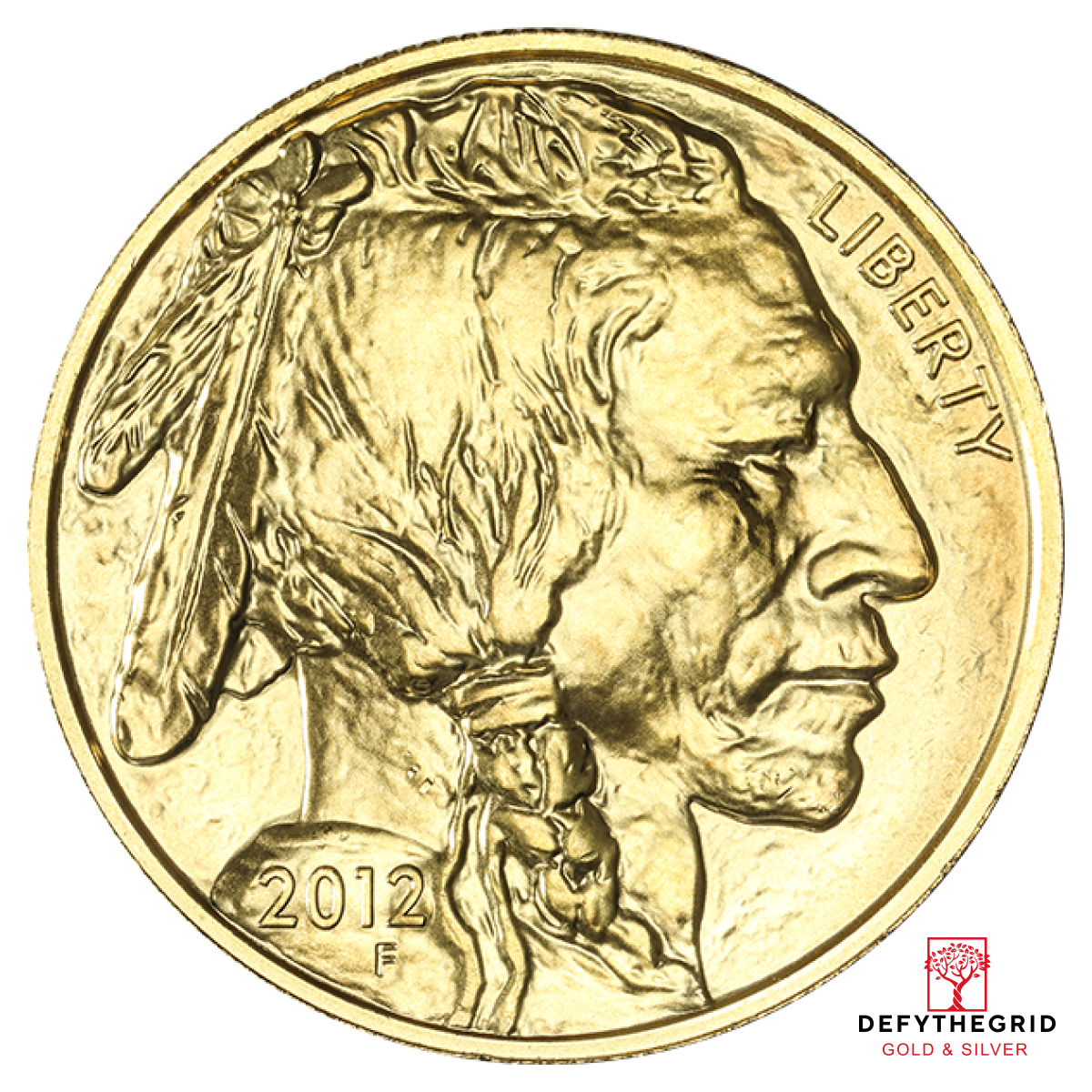 1 OZ AMERICAN GOLD BUFFALO Obverse product photo