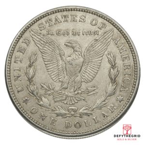 AMERICAN SILVER DOLLAR 1921 MORGAN VG Reverse product photo
