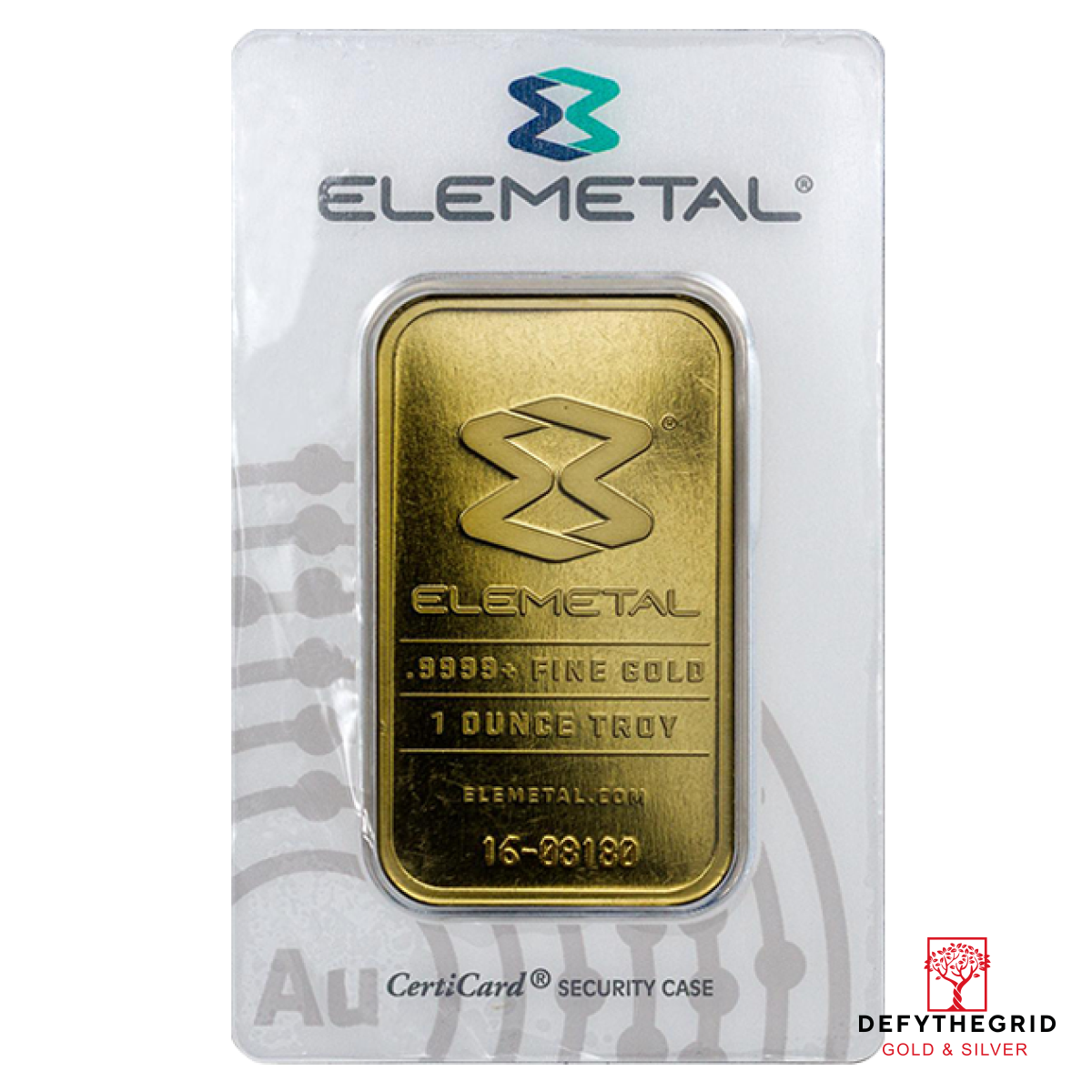 1 OZ GOLD BAR ELEMETAL OPM OR NTR Obverse product photo