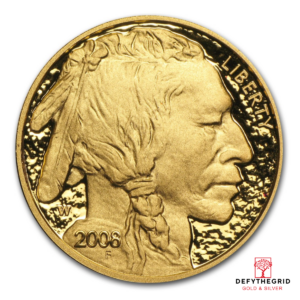 2008 1 OZ AMERICAN GOLD BUFFALO PROOF Reverse product photo