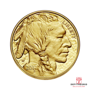 2017 1 OZ AMERICAN GOLD BUFFALO PROOF Reverse product photo