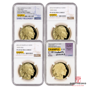 1 OZ AMERICAN GOLD BUFFALO NGC PROOF 69 Obverse product photo