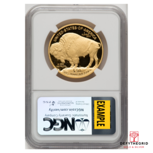 1 OZ AMERICAN GOLD BUFFALO NGC PROOF 69 Reverse product photo