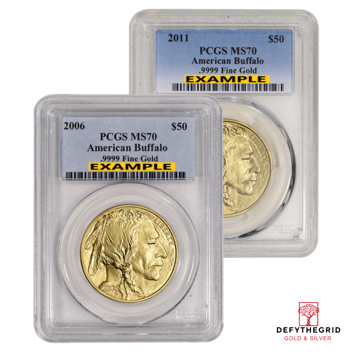 1 OZ AMERICAN GOLD BUFFALO PCGS70 Obverse product photo
