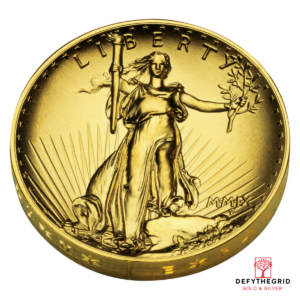 2009 1 OZ AMERICAN GOLD EAGLE ULTRA HIGH RELIEF CAPSULE ONLY Obverse product photo