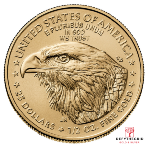 2025 1 OZ AMERICAN GOLD EAGLE Reverse product photo
