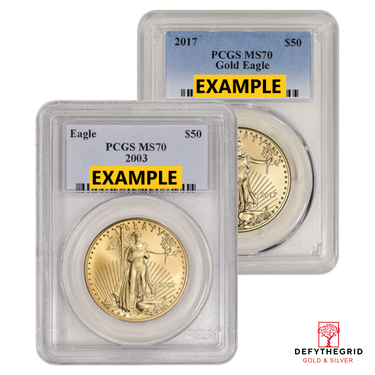 1 OZ AMERICAN GOLD EAGLE PCGS70 Obverse product photo