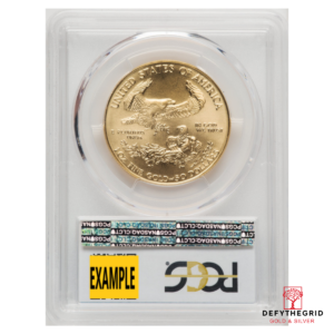 1 OZ AMERICAN GOLD EAGLE PCGS MS69 Reverse product photo