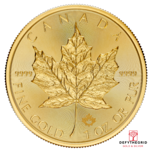 2026 1 OZ CANADIAN GOLD MAPLE LEAF Obverse product photo