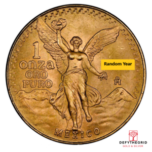 1 OZ MEXICAN GOLD ONZA Obverse product photo