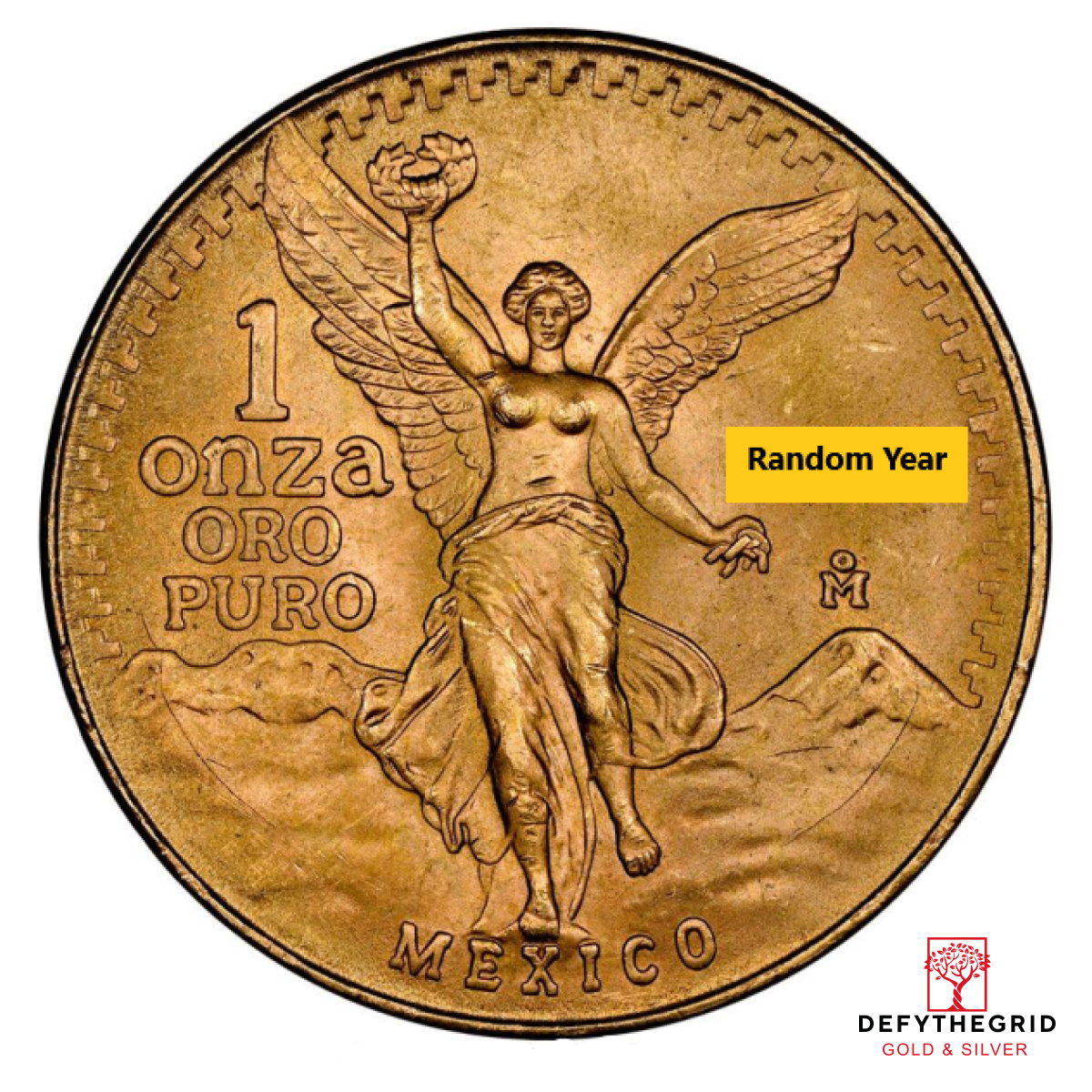 1 OZ MEXICAN GOLD ONZA Obverse product photo