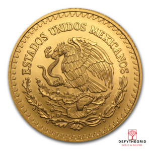 1 OZ MEXICAN GOLD ONZA Reverse product photo