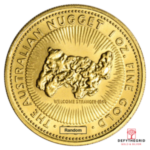 1 OZ AUSTRALIAN GOLD NUGGET Obverse product photo