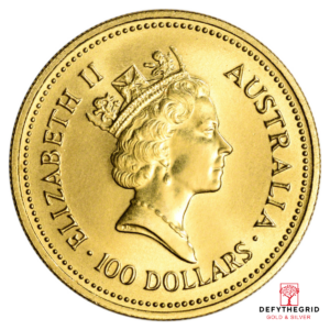 1 OZ AUSTRALIAN GOLD NUGGET Reverse product photo