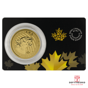 2015 1 OZ CANADIAN GOLD COUGAR Obverse product photo
