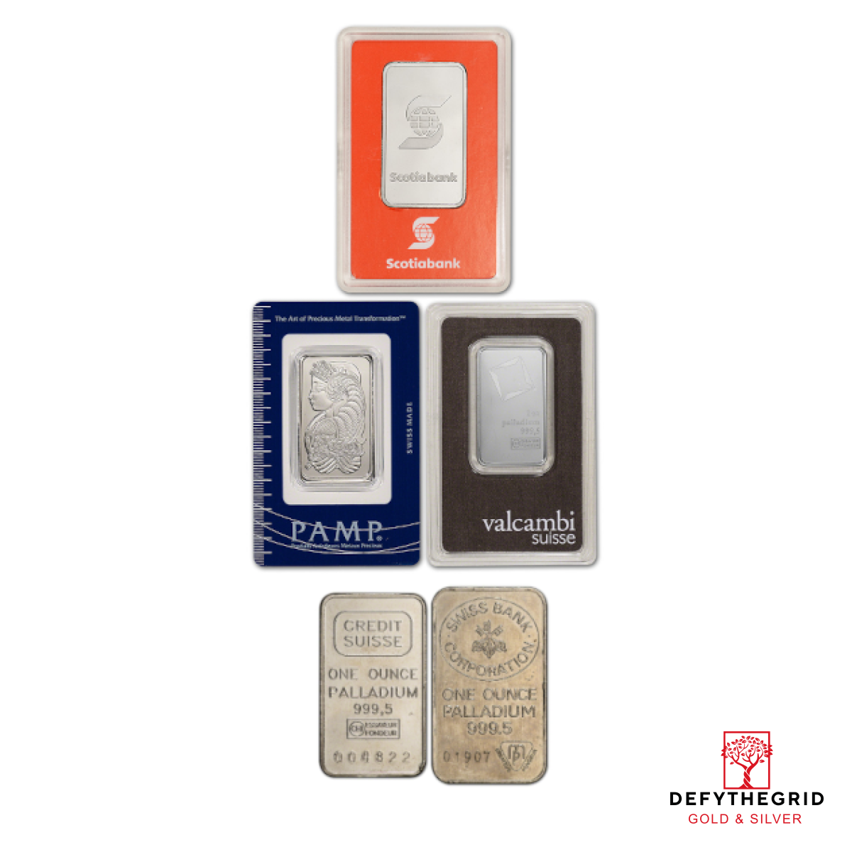 1 OZ PALLADIUM BAR Obverse product photo