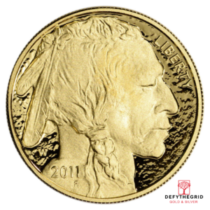 2011 1 OZ AMERICAN GOLD BUFFALO PROOF Reverse product photo