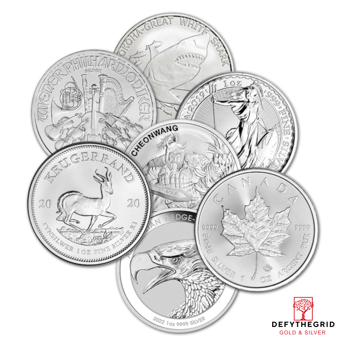 1 OZ SILVER SOVEREIGN MINT COINS MISC TYPE Obverse product photo