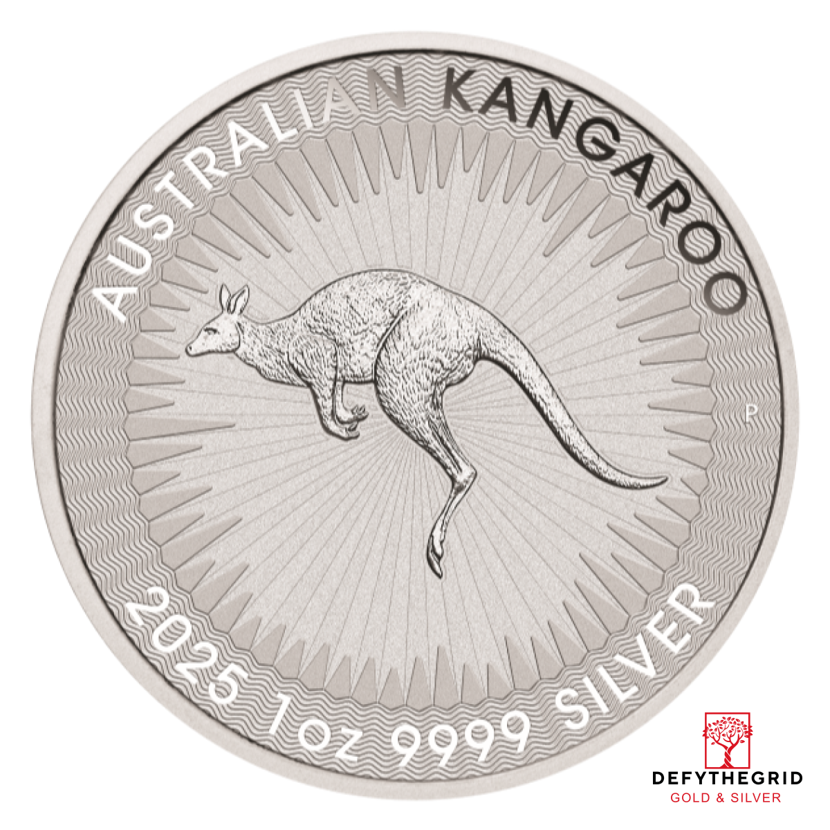 2025 1 OZ AUSTRALIAN SILVER KANGAROO Obverse product photo