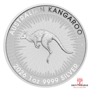 2026 1 OZ AUSTRALIAN SILVER KANGAROO Obverse product photo