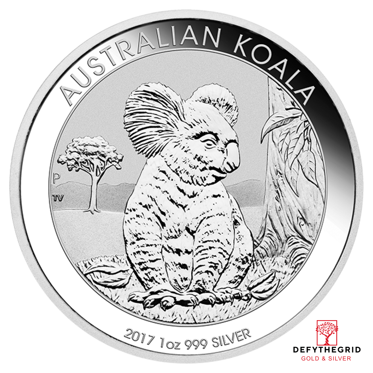 1 OZ AUSTRALIAN SILVER KOALA Obverse product photo