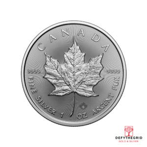 2025 1 OZ CANADIAN SILVER MAPLE LEAF Obverse product photo