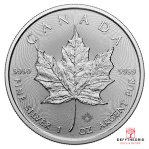2026 1 OZ CANADIAN SILVER MAPLE LEAF Obverse product photo