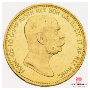 20 CORONA GOLD COIN Obverse product photo