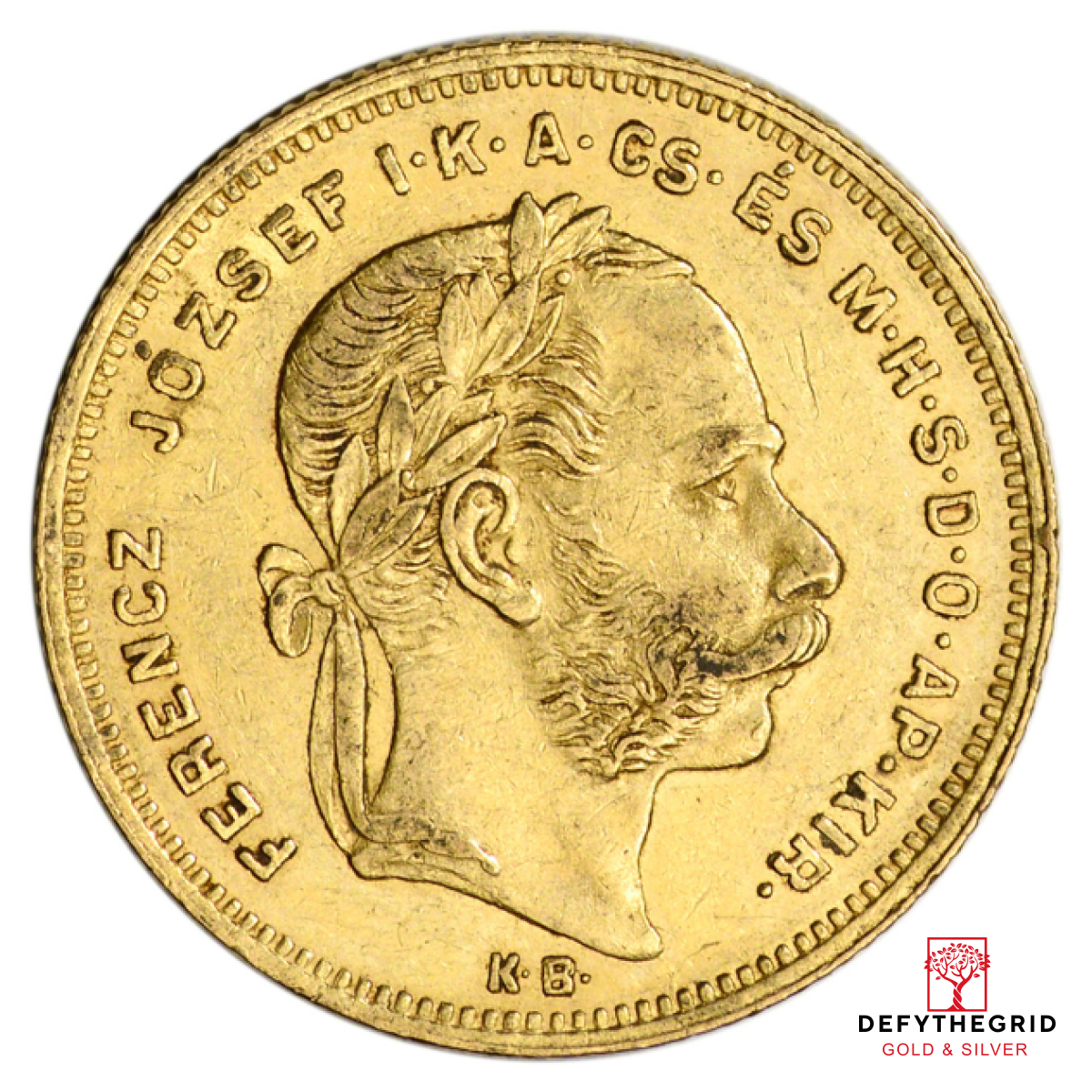 20 FRANC HUNGARY 8 FORINT Obverse product photo