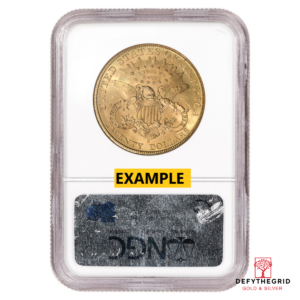 1904 $20 U.S. GOLD LIBERTY NGC64 S Reverse product photo